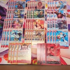 な*お様 メルカリ便 ワンピースカード 決戦の刻まとめ売り ワンピースカードゲーム 決戦の刻 赤色カード まとめ売り - メルカリ