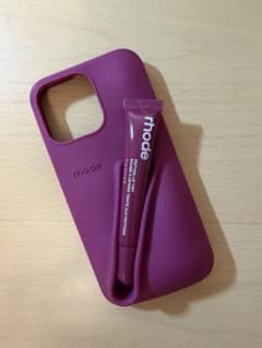 rhode iPhone 15pro maxケース リップケース パープルのサムネイル