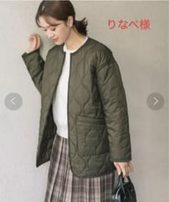 専用☆URBANRESERCH DOORS 撥水蓄熱ライトキルトZIPミドルのサムネイル
