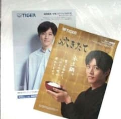 마츠자카 모모리 TIGER 카탈로그 팜플렛 책자 2권 세트