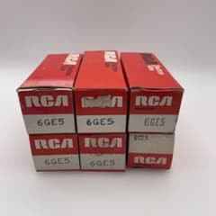 RCA 6GE5 真空管 6本セット - メルカリ