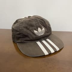 90s Adidas ヴィンテージ キャップ 台湾製 黒