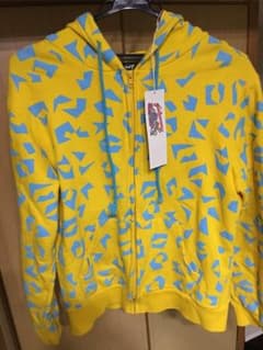ももクロ × galaxxxy パーカー 黄のサムネイル