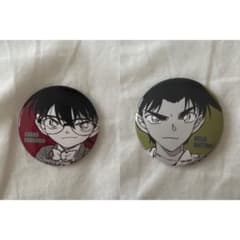 服部平次　缶バッジ　緋色の弾丸　コナンアプリ　コナン公式アプリ 名探偵コナン 公式アプリ 復刻デザイン缶バッジ 服部平次 1個 - メルカリ