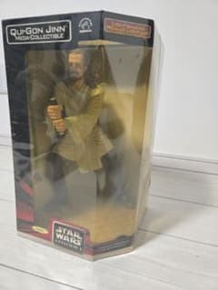 スター・ウォーズ エピソード1 クワイ＝ガン・ジン メガコレクティブル 箱付き スター・ウォーズ エピソード1 クワイ＝ガン・ジン メガコレクティブル