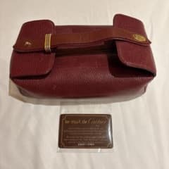 カルティエ バニティバッグ ポーチ ハンドバッグ マストドゥカルティエ