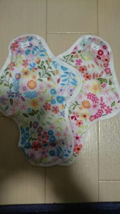 ハンナパッド布ナプキン Mサイズ 2枚セットのサムネイル