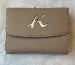 Kitamura 二つ折り財布 がま口 ベージュ - メルカリ