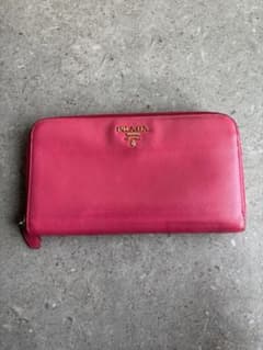 PRADA ピンク サフィアーノ 長財布のサムネイル