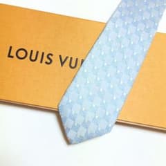 未使用級 ルイヴィトン Louis Vuitton ネクタイ ダミエ ドット 未使用級 ルイヴィトン Louis Vuitton ネクタイ ドット ダミエ - メルカリ