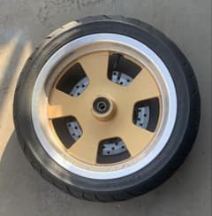 マグザム フロントホイール 17 21 カスタム - メルカリ