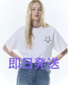 即納】Bibiy. B. STAR TEE 半袖Tシャツ ホワイト - メルカリ