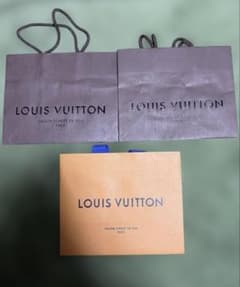 LOUIS VUITTON 紙袋 3枚セット - メルカリ