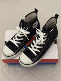 【美品】CONVERSE CHILD ALL STAR HI ブラック22cmのサムネイル