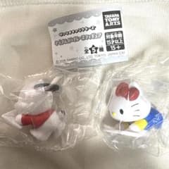 サンリオキャラクターズ ぞうきんがけレースフィギュア 2種（ポチャッコ、キティ）のサムネイル