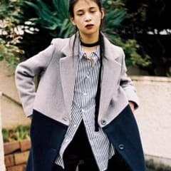 【新品】MURUA  ハーフ切替チェスターCTのサムネイル