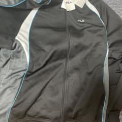 FILA ジャージ ジャケット 吸汗速乾 ブラック