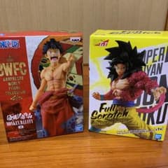 ルフィー　ドラゴンボール　フィギュアセットのサムネイル