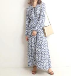 SLOBE IENA Primrose ギャザーネックワンピースのサムネイル