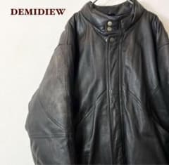 DEMIDIEW レザージャケット　ライダースのサムネイル