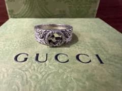 GUCCI 「インターロッキングG アラベスク リング14サイズのサムネイル