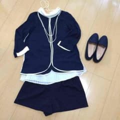 ♡ZARA ネイビー ブラウス♡〜トゥモロー UR アローズ IENA ナノ〜のサムネイル