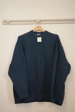NOLLEY'S ダークブルー ダイヤモンド模様 セーターのサムネイル