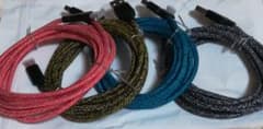 タイプcケーブル usb cケーブル 2M×4本のサムネイル