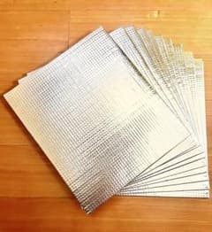 保冷アルミ平袋10枚　サイズ300㎜×255㎜　新品未使用　ミナクールパックのサムネイル