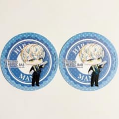 にじさんじ Oriens 緋八マナ アニカフェ 缶バッジ にじさんじ】Oriens 緋八マナ アニメイトカフェ アニカフェ コースター