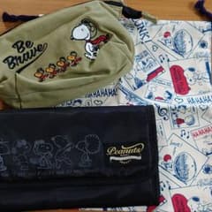 スヌーピーポーチまとめ売りのサムネイル