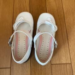 erikko様専用　女の子　フォーマル靴　白　18.5 19.5のサムネイル