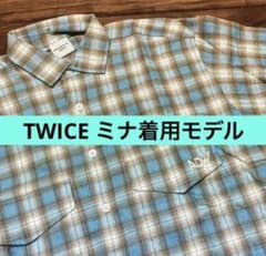 acme de la vie チェックシャツ 長袖 TWICE ミナ着用