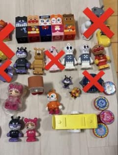 Anpanman Block Figure Doll Set