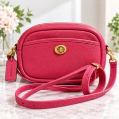 COACH コーチ ショルダーバッグ ピンクのサムネイル