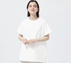 GU ロールアップスリーブチュニックT(半袖)のサムネイル
