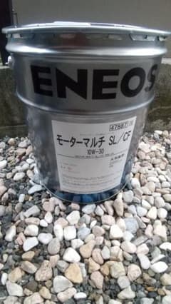 ENEOS モーターマルチ SL/CF 10W-30 ガソリンディーゼル兼用 - メルカリ