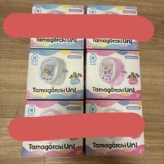 新品未開封】たまごっちユニ オーロラピンク プリズムホワイト 2点