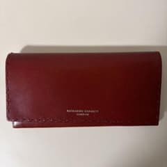 KATHARINE HAMNETT LONDON 長財布 ベジタブルレザー