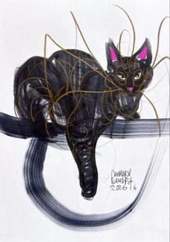 木原千春5分間ドローイング/くつろぐ エスキース4 - メルカリ