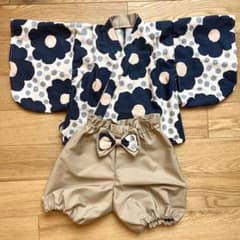 ベビー袴　ベビー浴衣　キッズ袴　キッズ浴衣　百日記念　100日記念のサムネイル