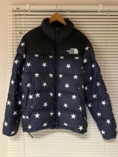 NORTH FACE nuptse ノースフェイス　星条旗　ヌプシ　極美品のサムネイル