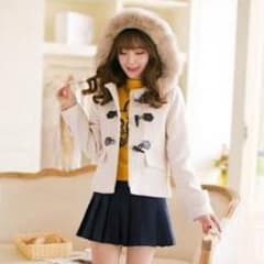 まめるる様専用♡ショート ダッフルコート Mのサムネイル