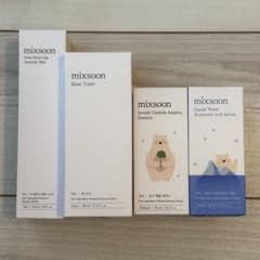 新品未開封 mixsoon ミクスン スキンケア4点セット 大豆エッセンス