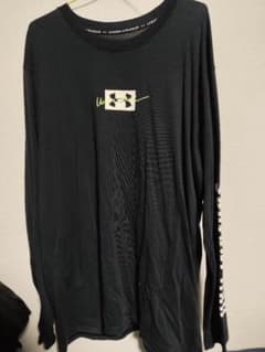 UNDER ARMOUR 長袖アンダーシャツ ブラック XLのサムネイル