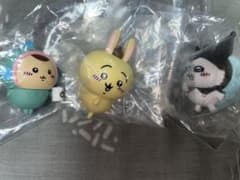 치이카와 × 산리오 캐릭터즈 나리키리 피규어 3종