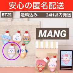 BT21 Baby Plush Badge - FamilyMart Exclusive - MANG BTS
