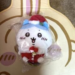 正規品】ちいかわ ハチワレ サンタぬいぐるみ - メルカリ