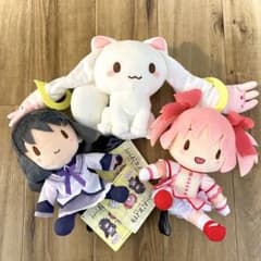魔法少女まどか☆マギカ 叛逆の物語 ふわぷち ぬいぐるみ 全3種コンプ