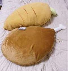 FANS ニンジンぬいぐるみXL 骨付きチキンぬいぐるみXL プレミアムDX